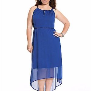 NWT Lane Bryant Maxi Hi- Low Dress 18/20 Plus